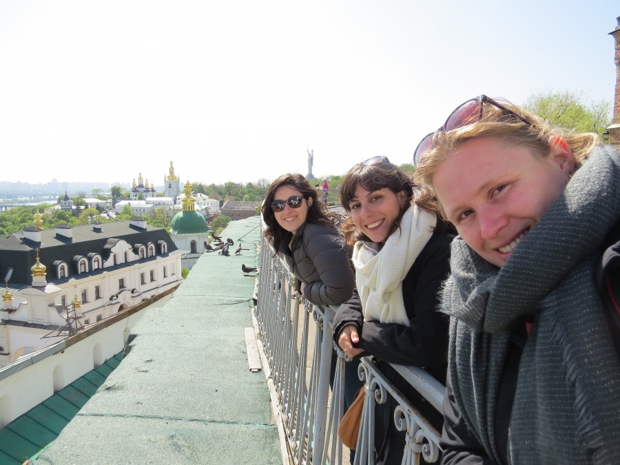 Participants of the study trip to Ukraine