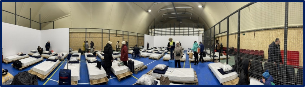 Chișinău_refugees_in_a_sportshall