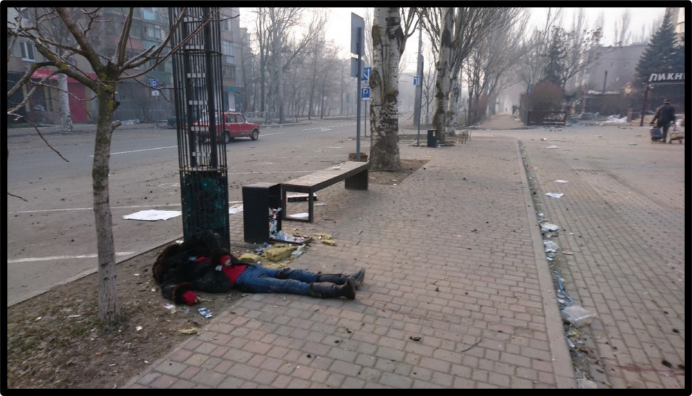 Running through Mariupol 1